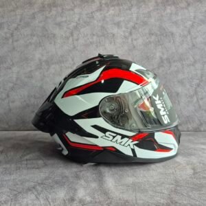 SMK TYPHOON BLACK RED WHITE