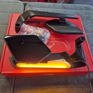 FLIP MIRROR WITH LED ANTI GLARE