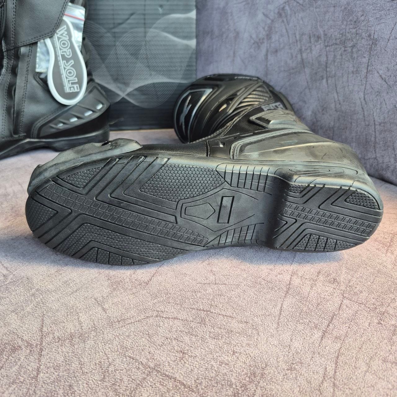 AXOR SLIPSTREAM PRO RIDING BOOTS BLACK  9/10 UK