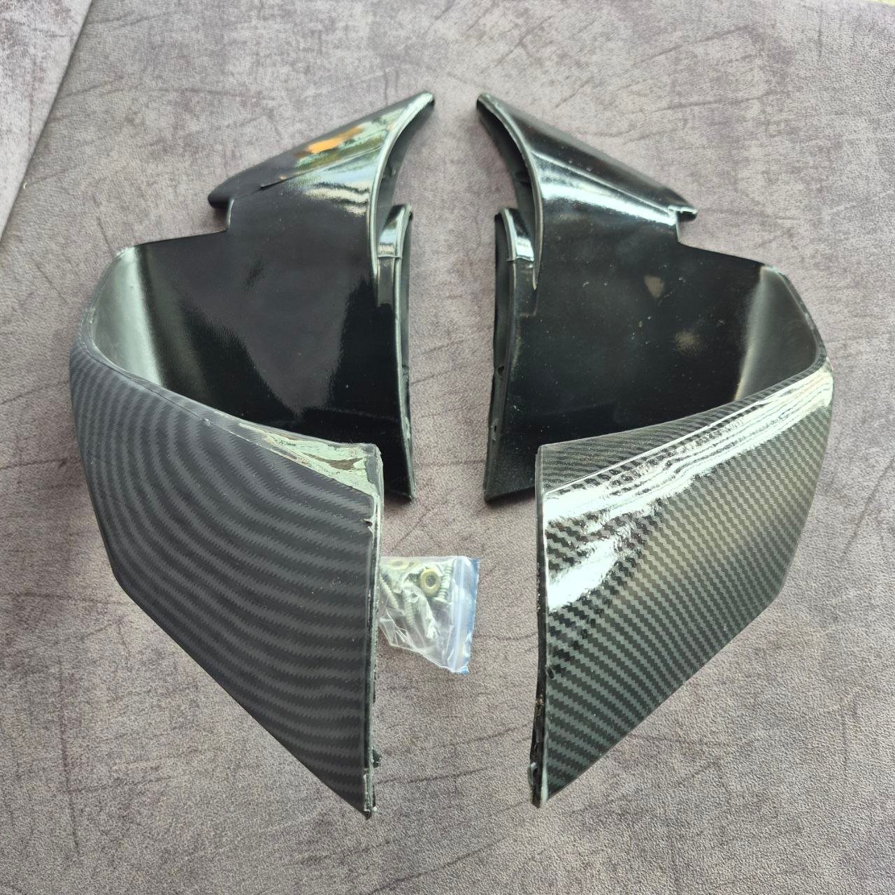BMW SIDE WINGLETS FOR R15 CARBON