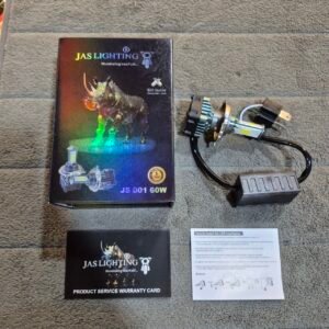JAS LED HEADLIGHT 60 WATT 1 year warrenty