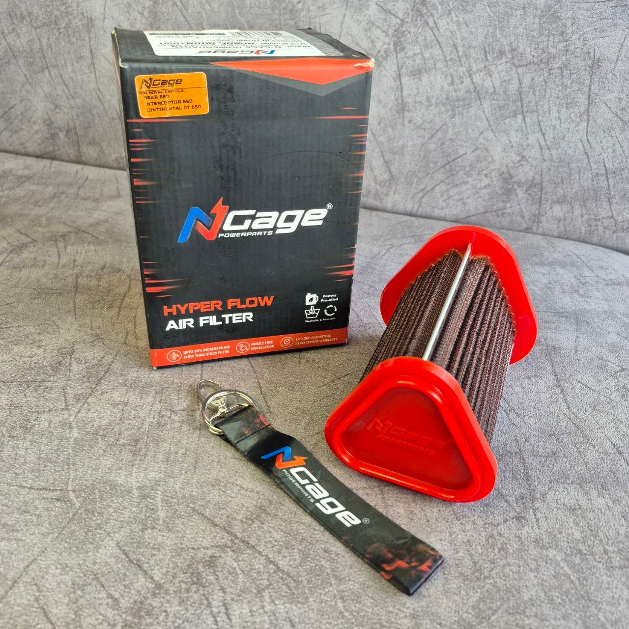 NGAGE HYPER FLOW AIR FILTER GT 650 INTERCEPTOR BEAR 650
